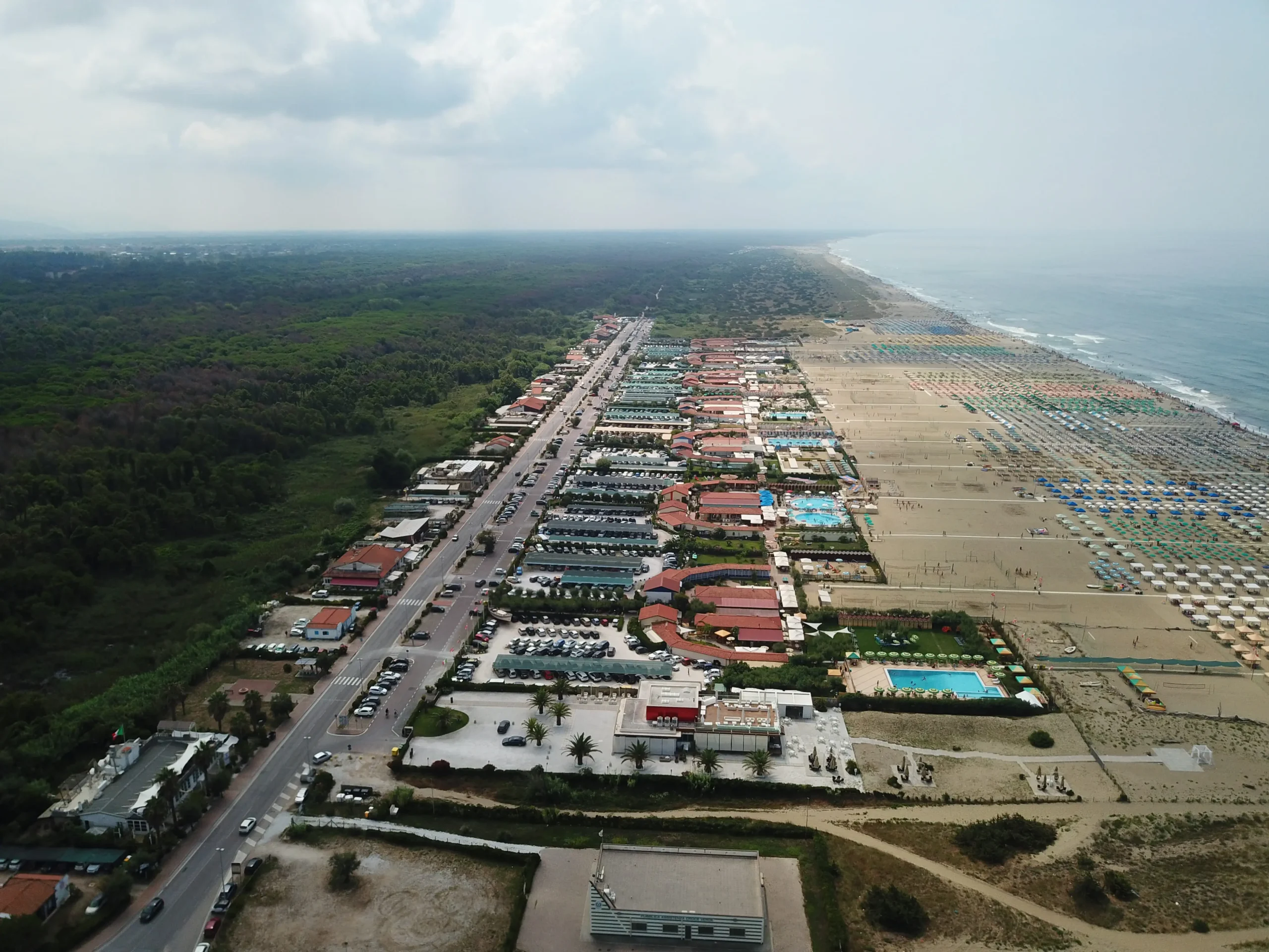 Aerial view of industrial real estate and commercial land in Vadodara